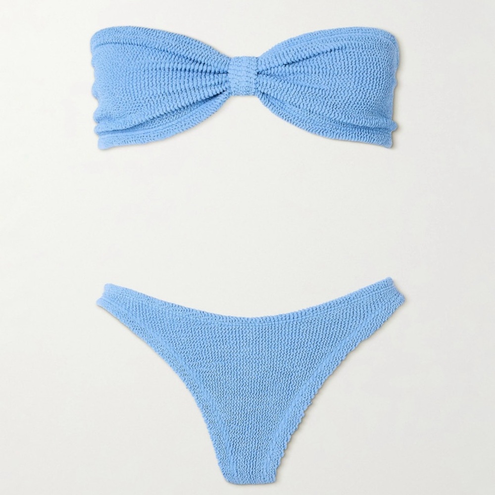 NWT Hunza g tina bikini in cornflower